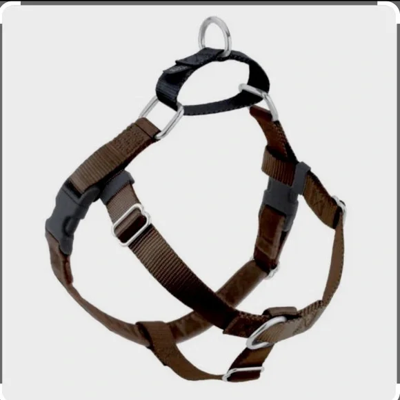 Brown Freedom No-Pull Dog Harness - Size Medium - Picture 1 of 12
